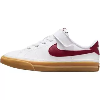 Nike Кроссовки Court Legacy PS White Team Red Gum Kids Gum-Yellow DA5381-132 31