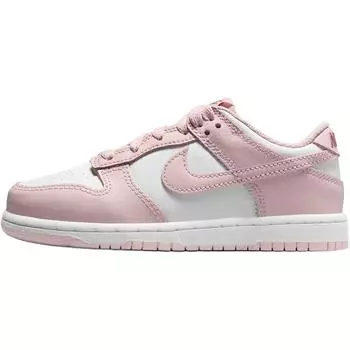 Nike Кроссовки детские Dunk Low PS Pink Glaze White Pomegranate HV0930-100 28