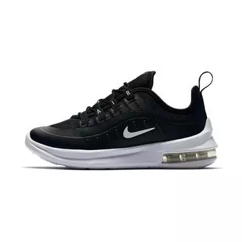 Nike Кроссовки для бега Air Max Axis с низким верхом, противоскользящие, износостойкие, черно-белые, для детей в возрасте 3-7 лет 28