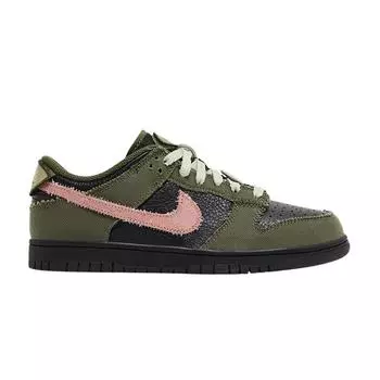 Nike Кроссовки Dunk Low Dunks Not Dead Men зеленые армейско-оливковые ржаво-розовые IB2256-300 42