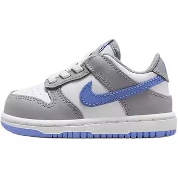 Nike Кроссовки Dunk Low TD Cement Royal Pulse Baby серо-бело-цементно-серые FB9107-121 23.5