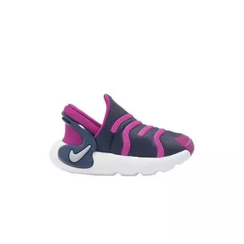 Nike Кроссовки Dynamo Go 2 EasyOn TD Hot Fuchsia Cement Grey Baby Sneakers Purple Thunder-Blue FD0554-500 23.5