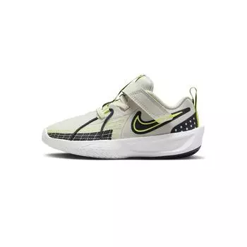 Nike Кроссовки GT Cut 3 PS Phantom Light Lemon Twist Kids кремово-обсидианово-белые FD7034-005 31