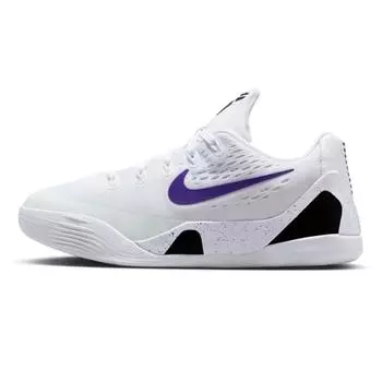 Nike Кроссовки Kobe 9 EM GS Lakers Home Детские Белые/Фиолетовый FV3607-101 40