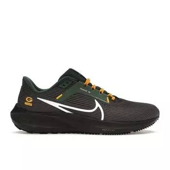 Nike Кроссовки мужские NFL x Air Zoom Pegasus 40 Green Bay Packers черные антрацитовые еловые DZ5964-001 42