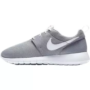 Nike Кроссовки Roshe One GS Серый волк Детские Безопасный-оранжевый-белый 599728-038 37.5