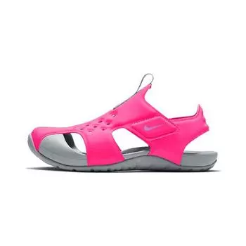 Nike Кроссовки Sunray Protect 2 PS Hyper Pink Smoke Grey Kids Fuchsia-Glow 943826-605 35