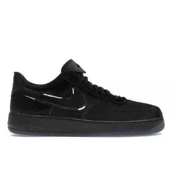 Nike Кроссовки Virginia Union University x Air Force 1 Low 07 Yardrunners Pack для мужчин, черные, командно-бордовые, металлик-серебристый HQ7026-001 41