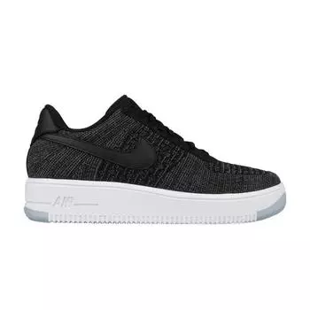 Nike Кроссовки женские Air Force 1 Flyknit черные белые 820256-001 35.5