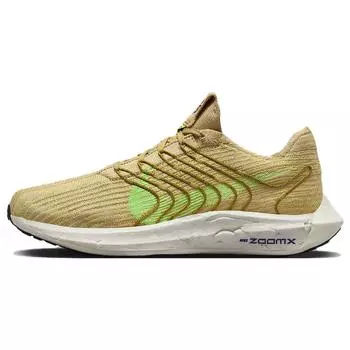 Nike Кроссовки Zoom Pegasus Turbo Sesame Lime Blast для мужчин, желтые, золотисто-коричневые, бронзовые DM3413-200 41