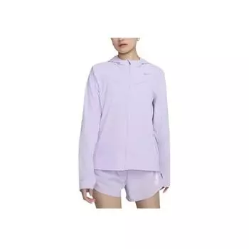 Nike Куртка для бега Swift UV Solid Logo Reflective Design Casual Hooded Women Jacket Violet FB7481-512 S