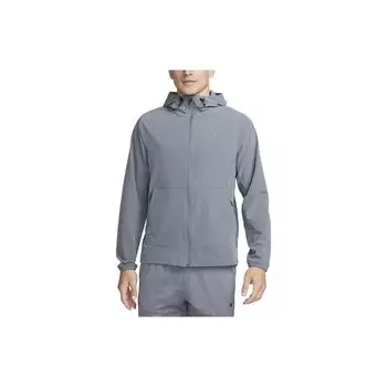 Nike Куртка Repel Unlimited с вышивкой и капюшоном, однотонная, мужская, серая FB7551-084 XXXXL