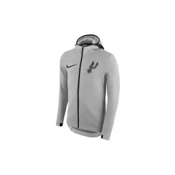 Nike Куртка с капюшоном Therma Flex Showtime NBA Spurs, мужская верхняя одежда, серая 899875-007 M