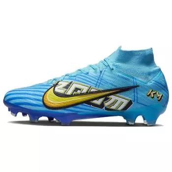 Nike Kylian Mbapp x Zoom Mercurial Superfly 9 Elite FG Motivation Pack Мужские кроссовки Синие Балтийско-Синие Белые DO9342-400 40.5