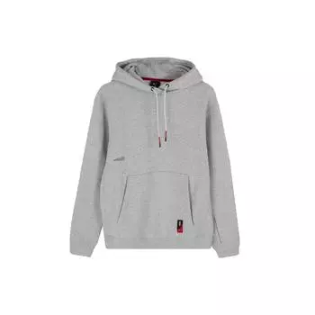 Nike Kyrie Баскетбольный спортивный флисовый пуловер с капюшоном Мужские топы Серый AJ3526-050 XXXL