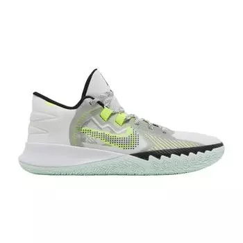 Мужские кроссовки Nike Kyrie Flytrap 5 White Volt Summit-White Barely-Green Black CZ4100-101 47.5