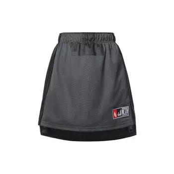 Nike Lab Collection Повседневная спортивная короткая юбка для женщин в стиле регби серая AR5970-059 XXS
