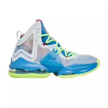 Детские кроссовки Nike LeBron 19 GS Tropical Blue Dutch-Blue Pomegranate DD0418-400 38