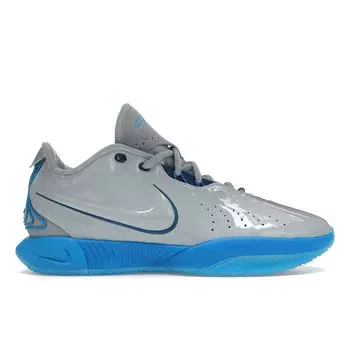 Nike LeBron 21 Light Armory Blue Мужские кроссовки Blue-Hero Glacier-Blue Court-Blue FQ4052-400 43