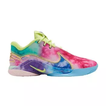 Nike LeBron 22 EP Что за монополия Tie-Dye (Твердая подошва) Мужские кроссовки Mint-Foam Cerise Light-Lemon-Twist HV8621-300 41
