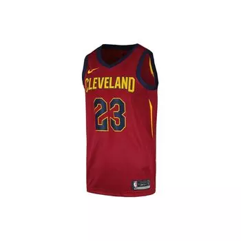 Nike Баскетбольная майка без рукавов LeBron James Cleveland Cavaliers для мужчин, цвет бордовый 903978-677 XL