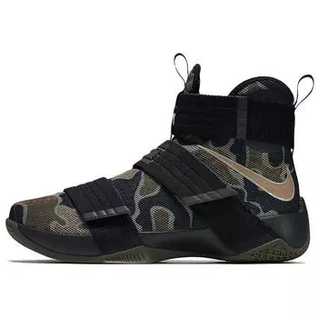 Nike Lebron Soldier 10 SFG EP Мужские кроссовки Черный черный бамбуковый-средний-любовь 852400-022 42