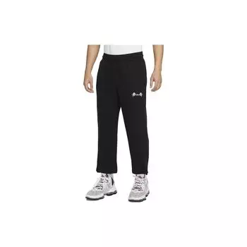 Штаны мужские спортивные Nike LeBron Solid Color с флисовой подкладкой, трикотажные, черные, FB7128-010 L