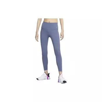 Nike Леггинсы для фитнеса Zenvy с высокой талией, женские плавки, фантомно-синие DQ6016-491 S