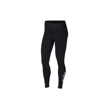 Nike Леггинсы для тренировок с буквенным принтом женские леггинсы черные AQ7873-010 M