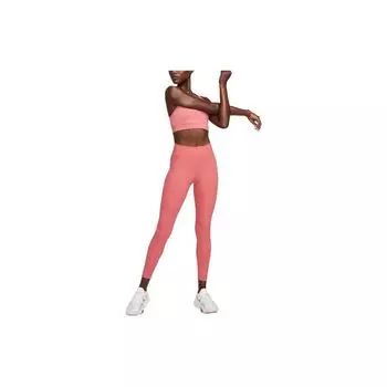 Nike Леггинсы женские однотонные с высокой талией, облегающие, розовые DD5389-622 M