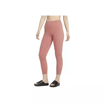 Nike Леггинсы женские с высокой талией 7/8, цвет каньон-розовый FN3233-634 S