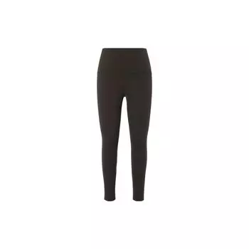 Nike Леггинсы женские спортивные облегающие, укороченные, с высокой талией, однотонные, серии Zenvy, коричневые, DQ6016-237 M