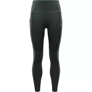 Nike Леггинсы женские спортивные обтягивающие с высокой талией Go Quick-Dry, однотонные, с девятью точками, зеленые, черные DQ5640-338 S