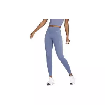 Nike Леггинсы женские спортивные с высокой талией, обтягивающие, дышащие, Phen-Blue DQ5997-491 M