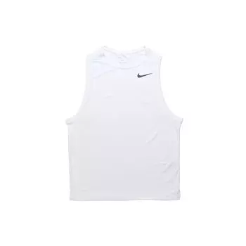 Nike Майка для тренировок Superset, быстросохнущая майка для фитнеса, мужские топы, белые AQ0464-100 L
