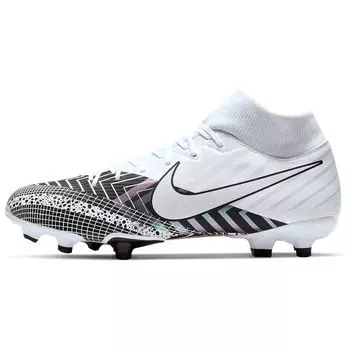 Nike Mercurial Superfly 7 Academy MDS MG Dream Speed - белые черные мужские кроссовки BQ5427-110
