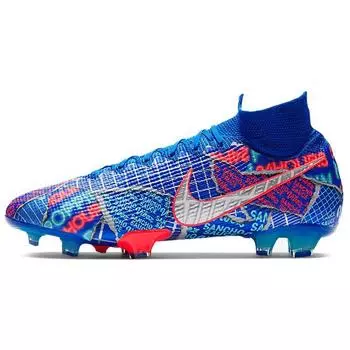 Nike Mercurial Superfly 7 Elite SE FG Jadon Sancho Мужские кроссовки Blue Racer-Blue Aurora-Green CJ1232-403