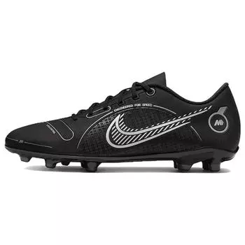 Nike Mercurial Vapor 14 Club MG Black Metallic Silver Мужские кроссовки Medium-Ash DJ2903-007 42.5