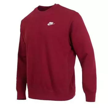 Nike Модная повседневная трикотажная толстовка с круглым вырезом, мужская толстовка красного цвета BV2667-677 XL