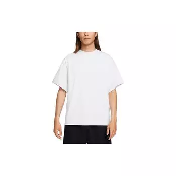 Nike Мужская однотонная толстая футболка Solo Swoosh с короткими рукавами, береза FB7866-051 XL