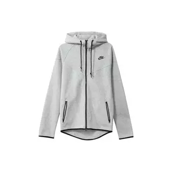 Nike Мужская толстовка с капюшоном Tech Fleece OG во всю длину, темно-серый FD0741-063 S