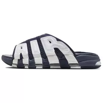 Кроссовки Nike Air More Uptempo Slide Olympic для мужчин, темно-синие, темно-синие, белые FQ8699-400 40