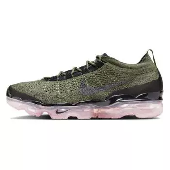 Nike Мужские кроссовки Air VaporMax 2023 Flyknit Medium Olive Pink Oxford Green Black DV1678-200 42