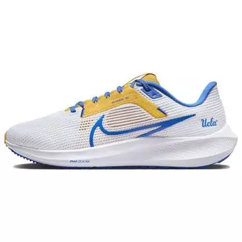 Nike Мужские кроссовки Air Zoom Pegasus 40 UCLA белое золото сигнально-синий DZ5988-100 43