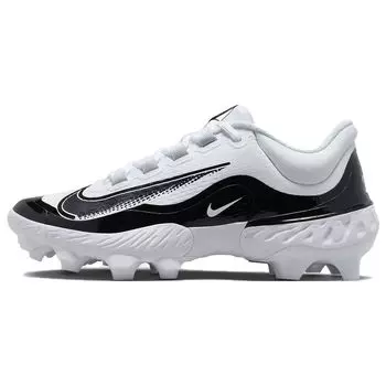 Nike Мужские кроссовки Alpha Huarache Elite 4 Low MCS White Black Pure-Platinum FD6255-101 40.5