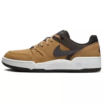 Nike Мужские кроссовки Full Force Low Premium Flax Baroque Brown White Velvet Brown HF7734-200 41