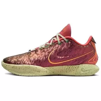 Nike Мужские кроссовки LeBron 21 Queen Conch Red Ember-Glow Elemental-Gold FN0708-800 41