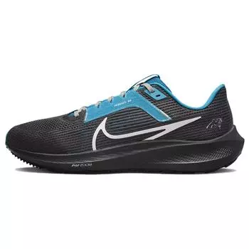 Nike Мужские кроссовки NFL x Air Zoom Pegasus 40 Carolina Panthers черный антрацитовый Tidal-Blue DZ6010-001 42.5