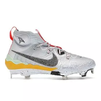 Nike Мужские кроссовки Tim Anderson x Alpha Huarache NXT KEEP GOING PE серые футбольные-серые черные HF5576-001 41