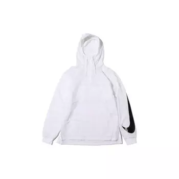 Nike Мужской пуловер с капюшоном и большим логотипом Swoosh, белый AA5010-100 XXL